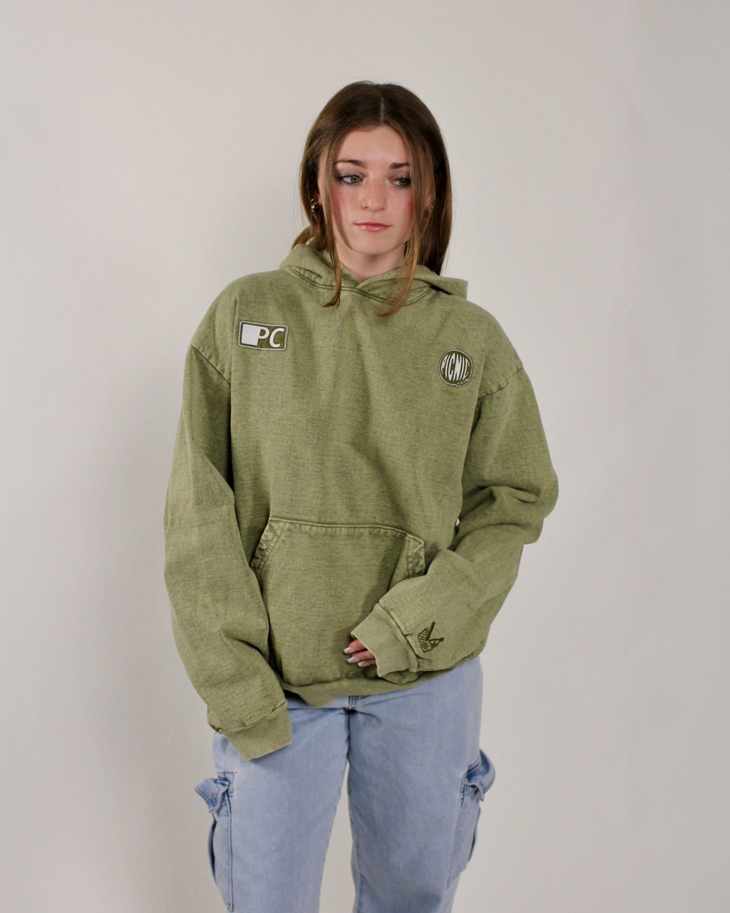 Washed Hoodie MATCHA